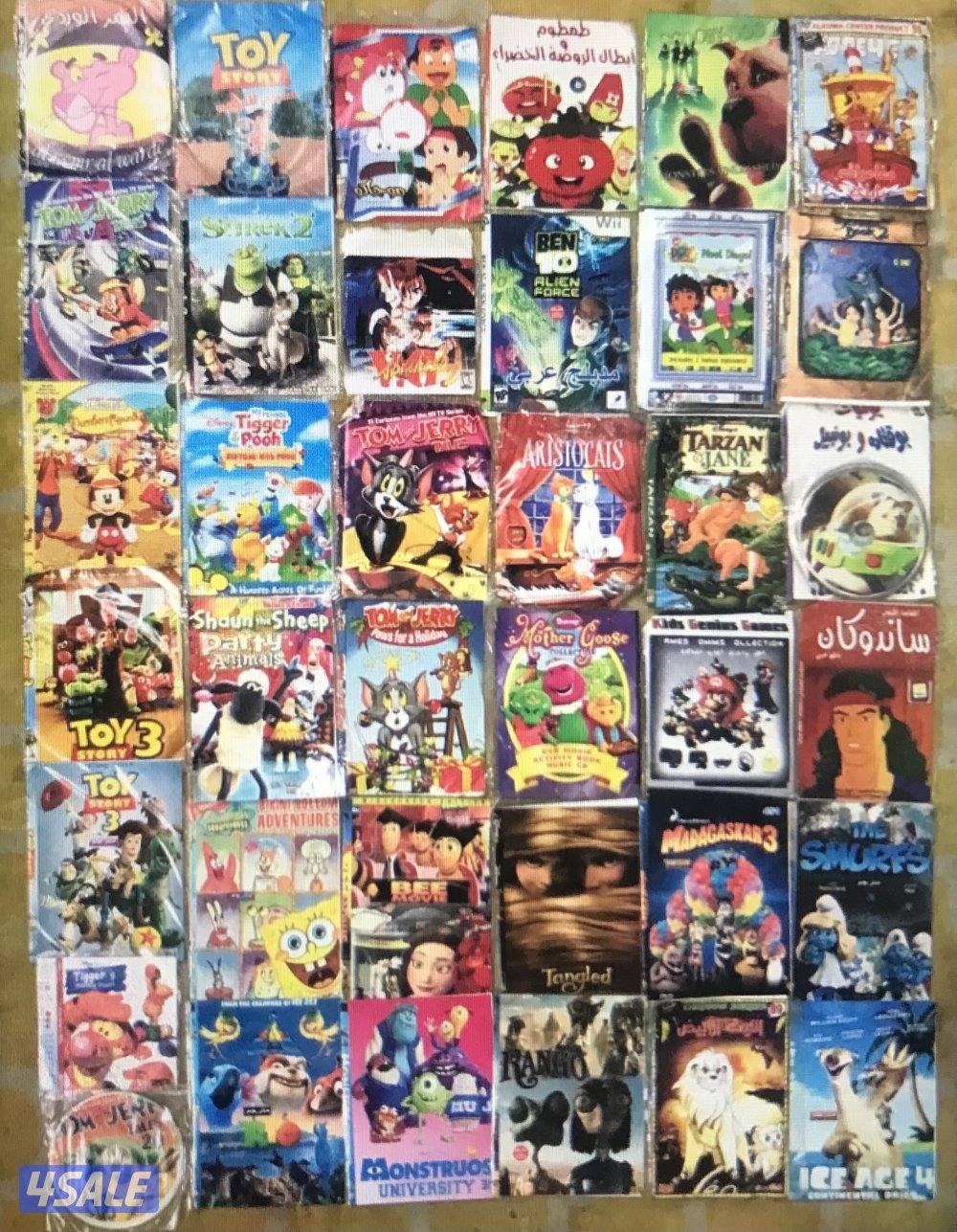 جملة أشرطةDVDأفلام ورسوم مترجم جدد6