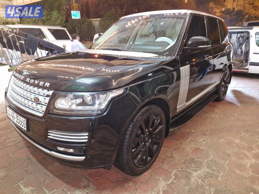 للبيع رنج روفر 2014 HSE الفل شاشات خلفيه من الداخل اف وايت ماشي 3603