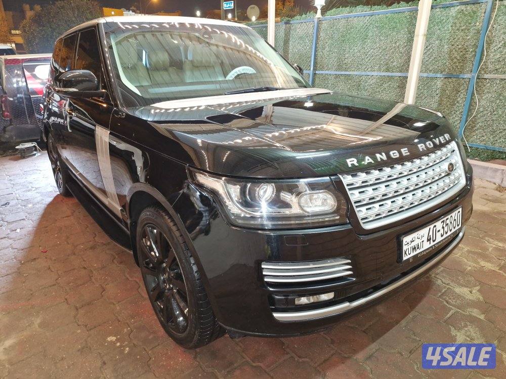 للبيع رنج روفر 2014 HSE الفل شاشات خلفيه من الداخل اف وايت ماشي 3604