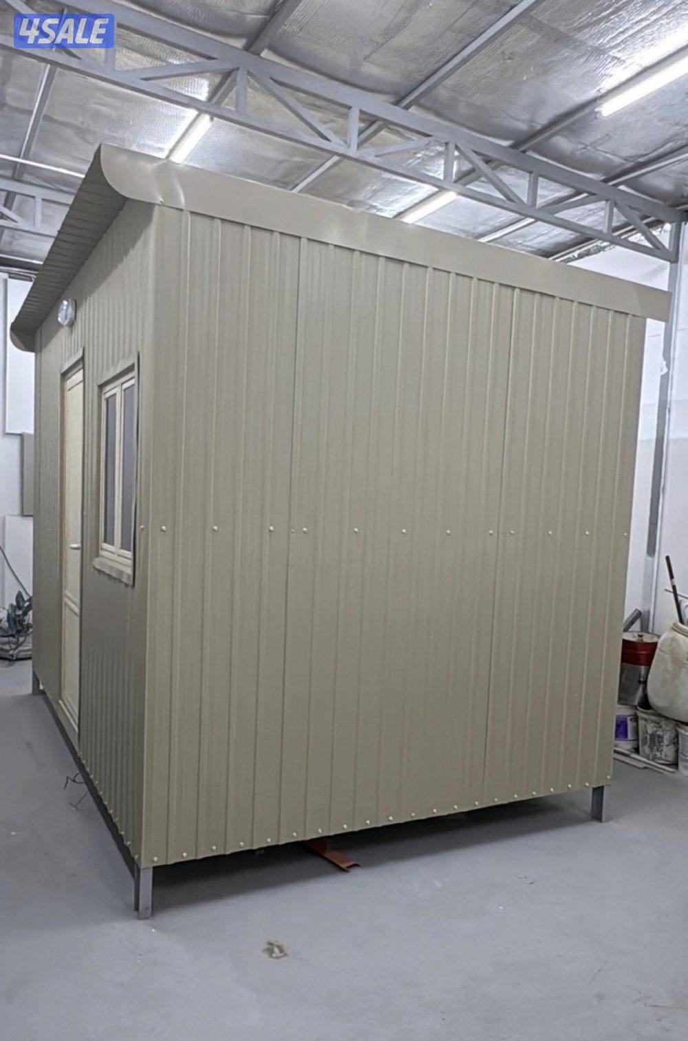 شاليه غرفه ودوره مياه قياس 3.60في2.40 تفصال جديد تمديد كهرباء ديبي صحي3