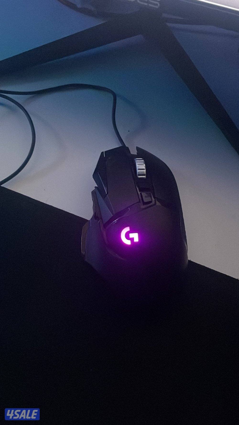 ماوس Logitech G502 hero نظيف بكرتونه0