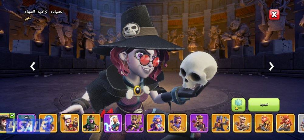 حساب كلاش مصنف لفل 500 بيت18 ماكس3