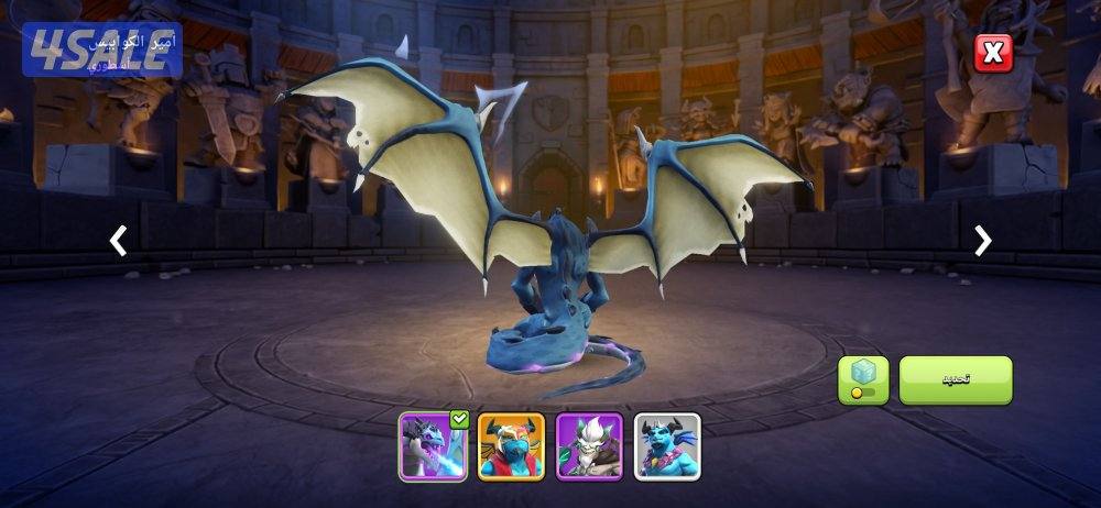 حساب كلاش مصنف لفل 500 بيت18 ماكس4