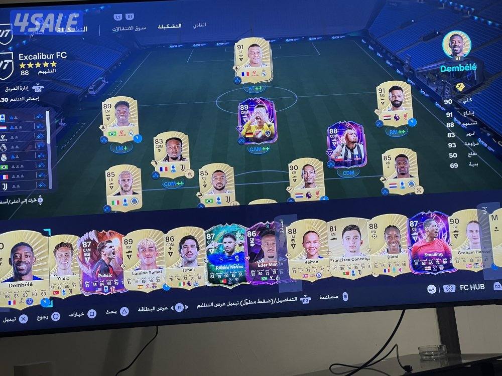 حساب فيفا FA التشكله ماتباع والسوق مصكر على التطبيق ويب مفتوح0