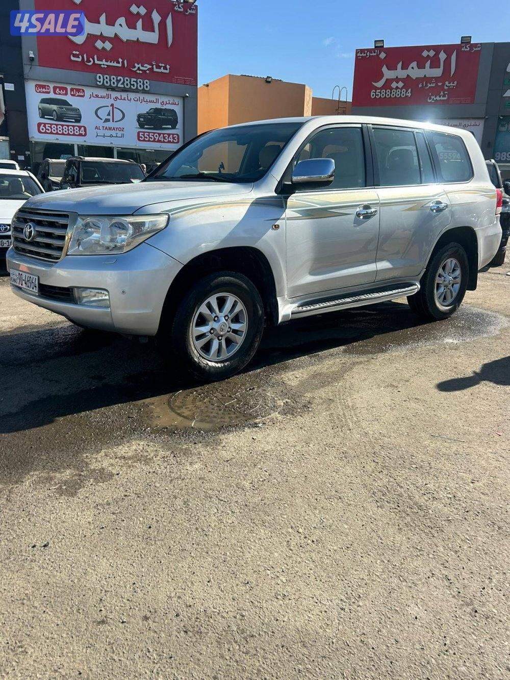 تويوتا لاند كروزر VX.R -V8  موديل 2008 ماشى 358.000 k.m0