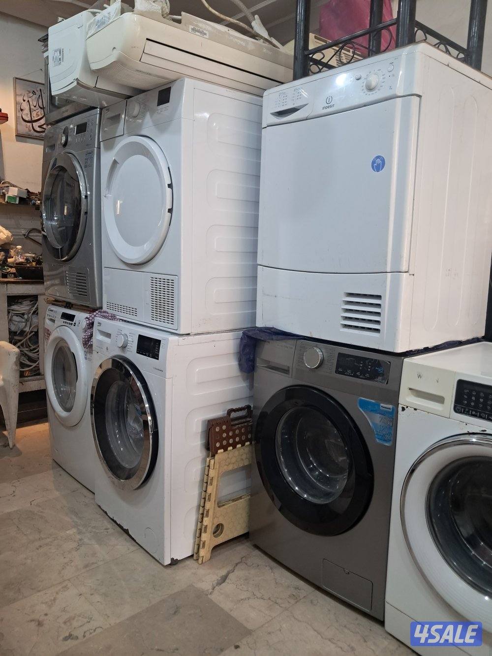 Repairing Central AC & Split AC With Washing Machine Dryer and Frezr7