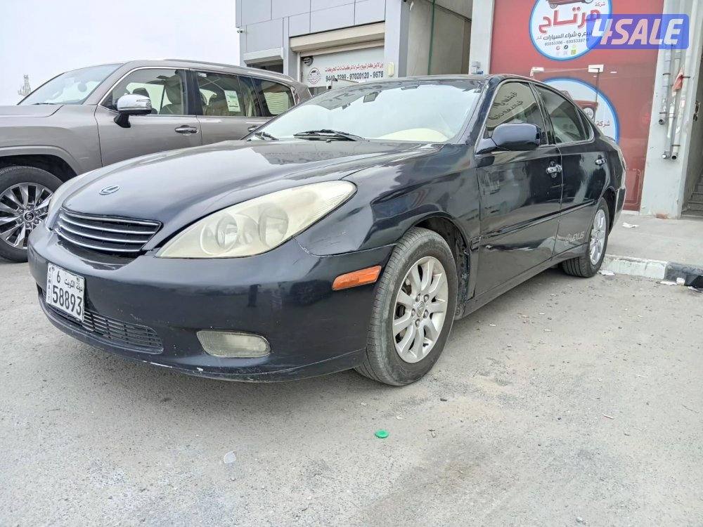 لكزس ES300 موديل 2003ماشي 284 الف شرط الفحص قير مكينة شاصي اصباغ متفرق1