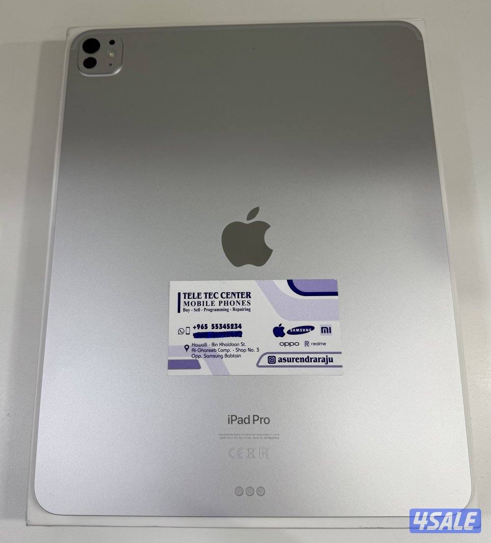 Apple iPad Pro 13”M4 512GB Wifi Silver Used!0