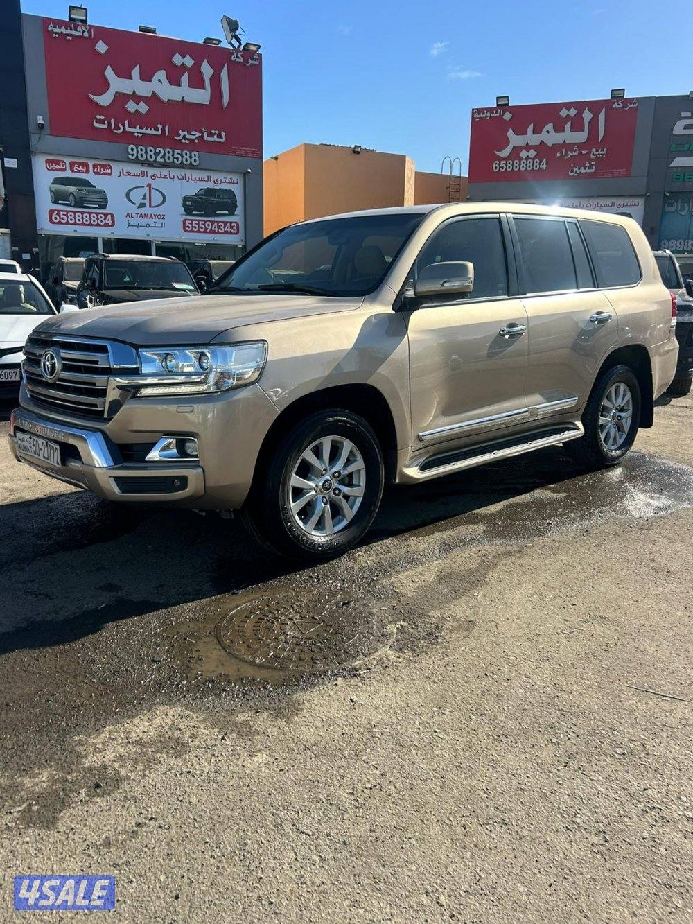 تويوتا لاند كروزر GX.R-V8 موديل 2017 ماشى 296.000 k.m0