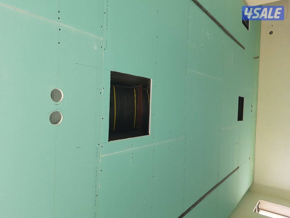 معلم جبسم بورد سينمت بورد بارتيشن ديكور جبس مخفي سقف نظام أمريكي6