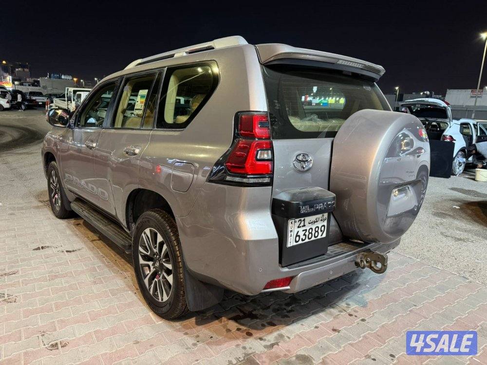 برادو TX.L ٢٠٢٢ الساير عداد ١٢٨ ألف شرط الفحص صبغ وكاله عدا باب الدبه3