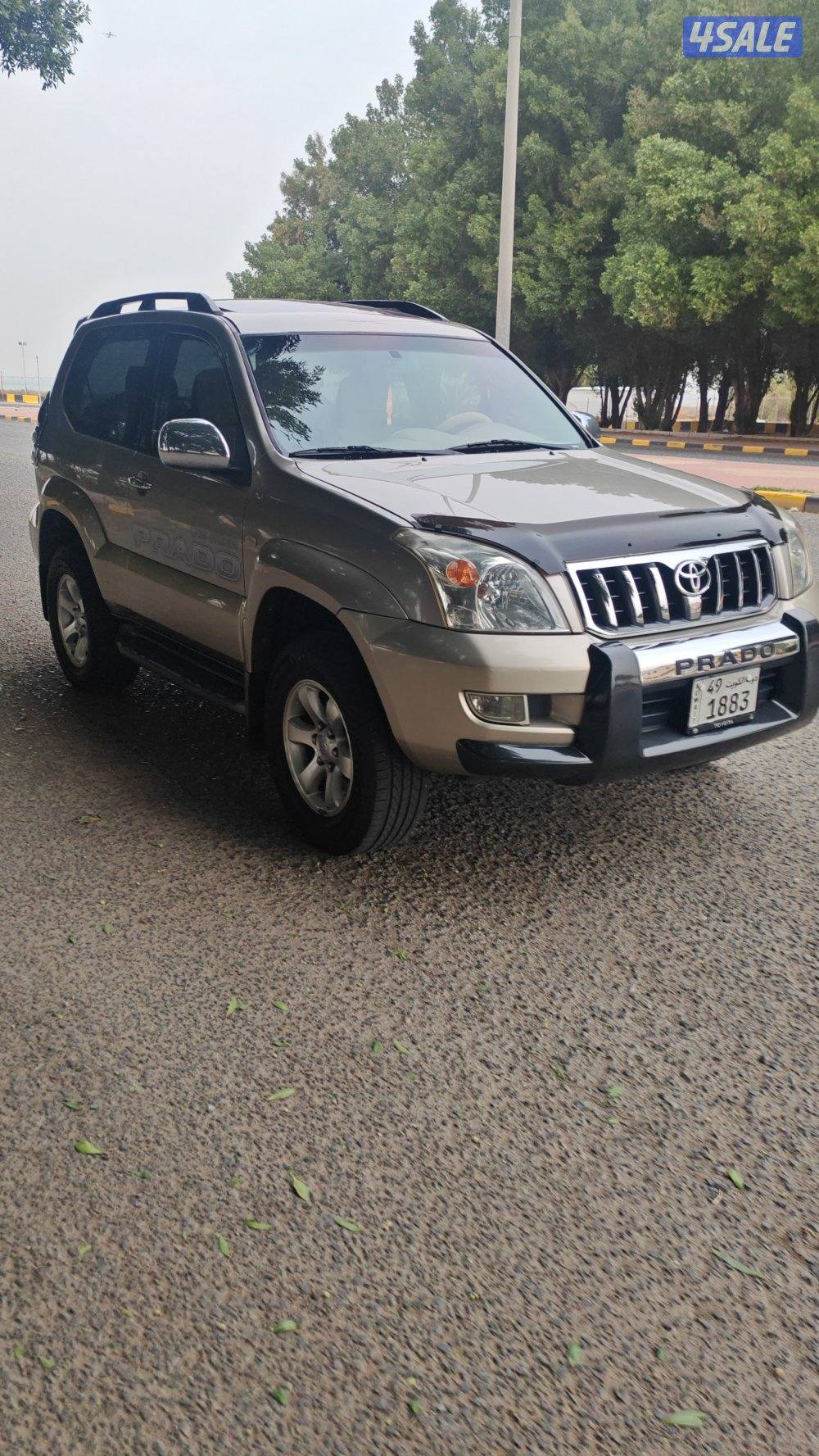 للبيع برادو 4سلندر باب واحد بحاله نادره شرط الفحص بالكامل2
