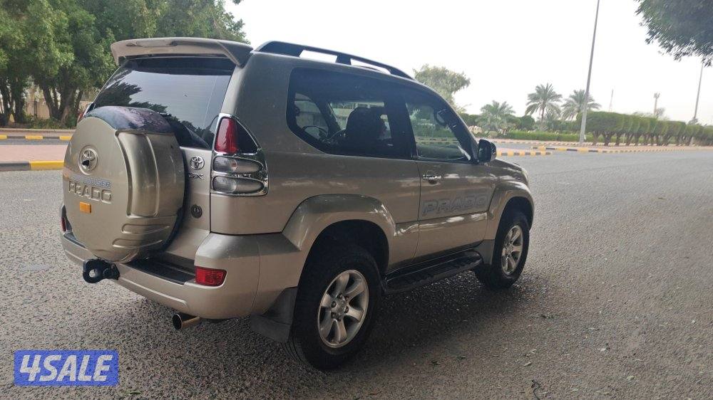 للبيع برادو 4سلندر باب واحد بحاله نادره شرط الفحص بالكامل3