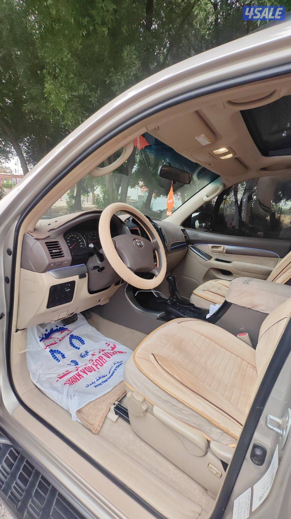 للبيع برادو 4سلندر باب واحد بحاله نادره شرط الفحص بالكامل6