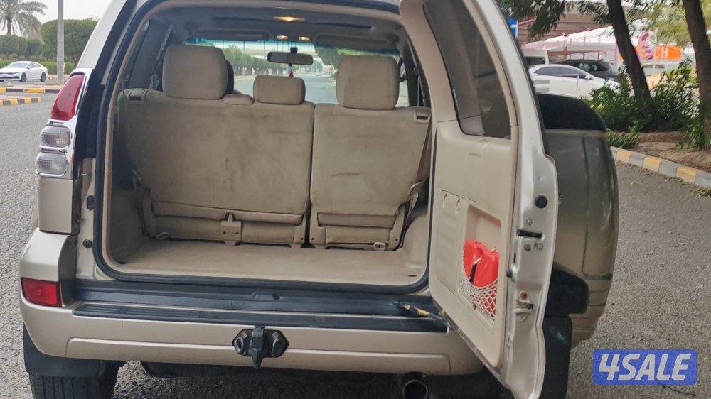 للبيع برادو 4سلندر باب واحد بحاله نادره شرط الفحص بالكامل10