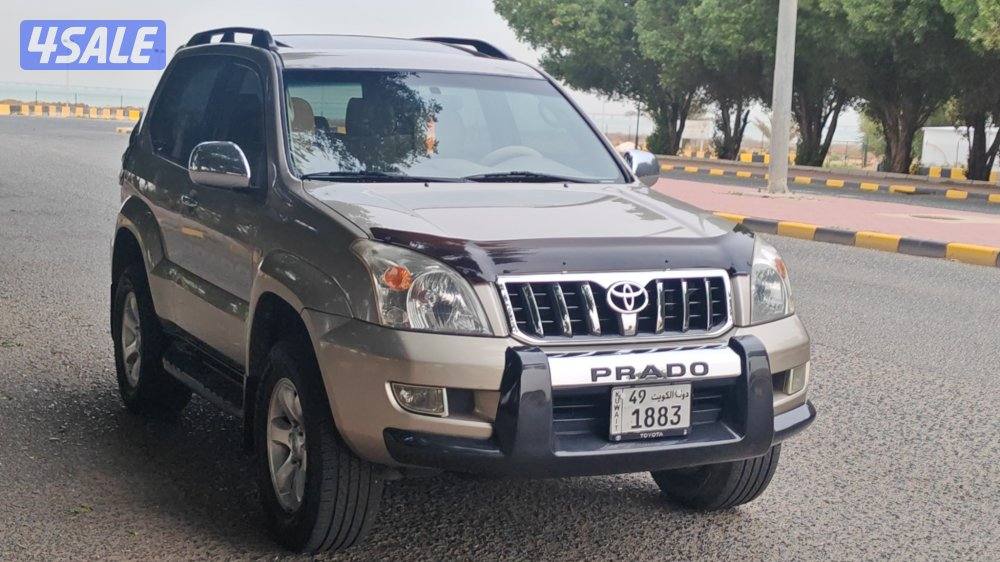 للبيع برادو 4سلندر باب واحد بحاله نادره شرط الفحص بالكامل11