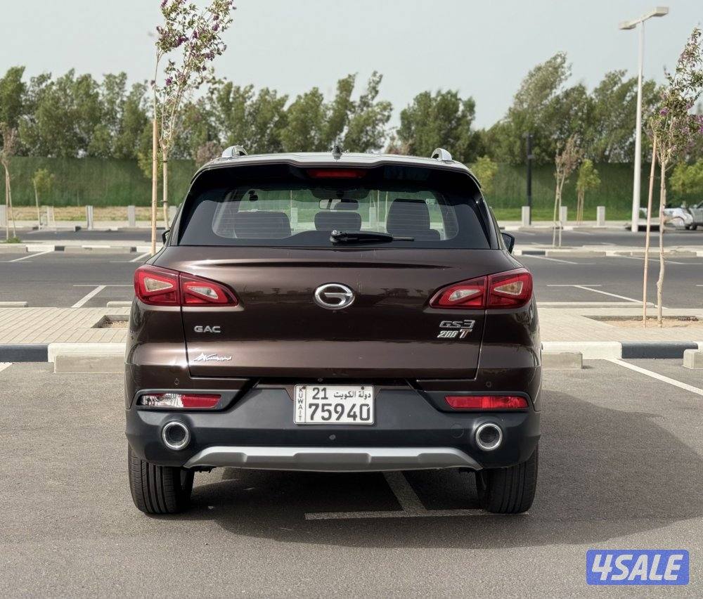 للبيع GAC - GS3 موديل 2023 - ماشي 32 ألف7