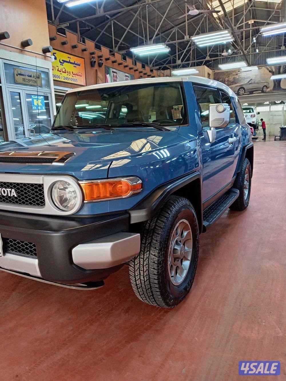 للبيع جيب FJ موديل 2013 صبغ الوكاله شرط الفحص تواير يوكوهاما1