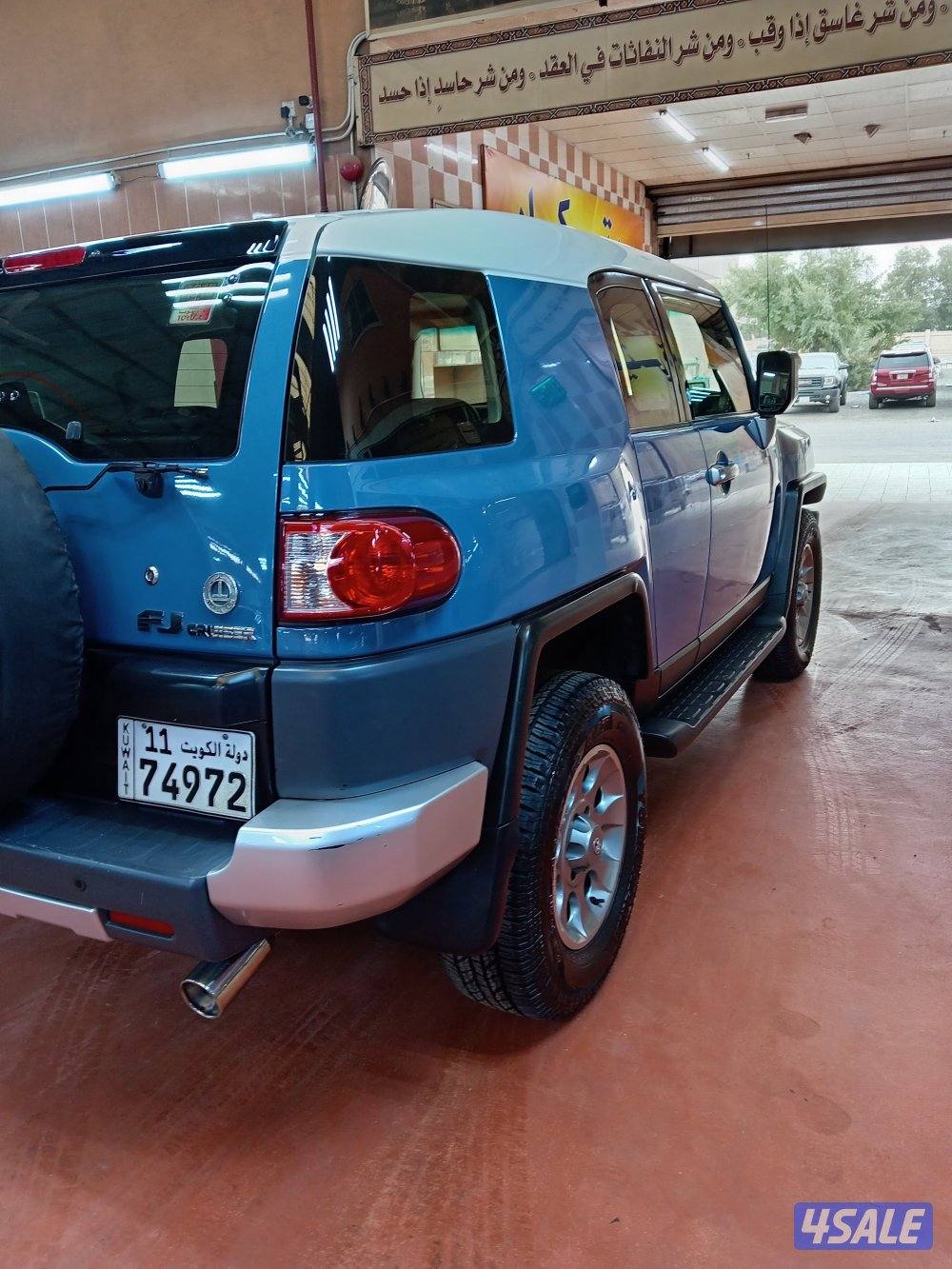 للبيع جيب FJ موديل 2013 صبغ الوكاله شرط الفحص تواير يوكوهاما5