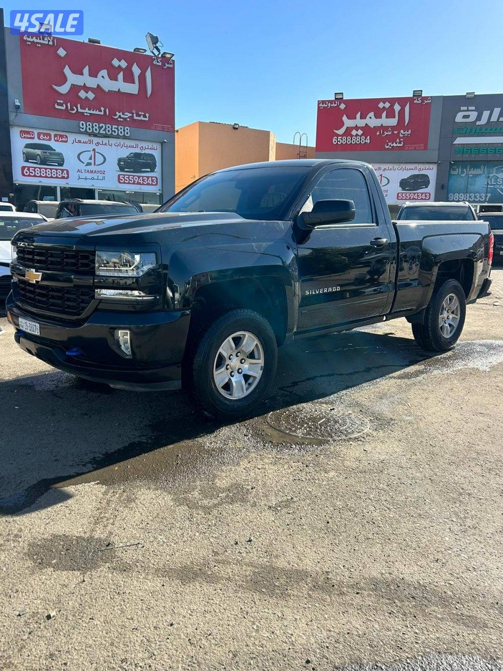 شيفرولية سلفرادو 1500 موديل 2018 ماشى 174.000 k.m  وارد الغانم .0