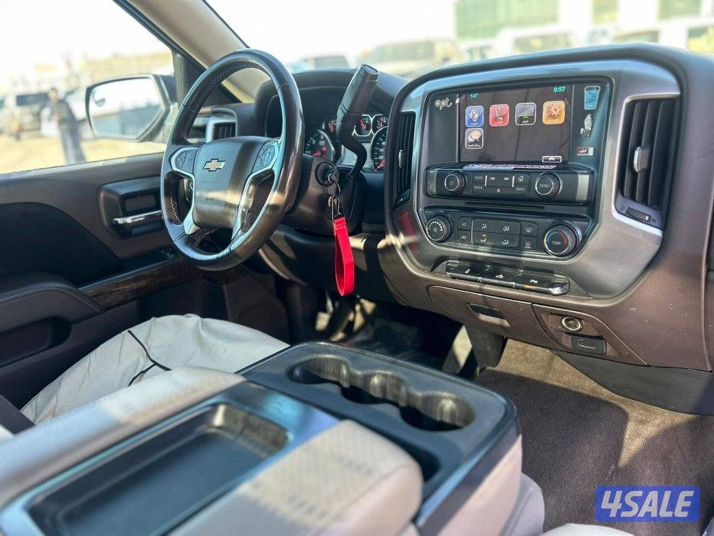 شيفرولية سلفرادو 1500 موديل 2018 ماشى 174.000 k.m  وارد الغانم .7