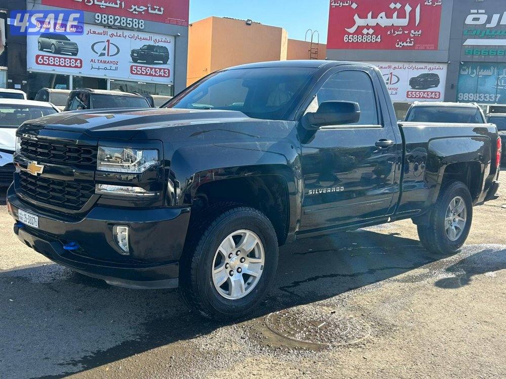 شيفرولية سلفرادو 1500 موديل 2018 ماشى 174.000 k.m  وارد الغانم .8