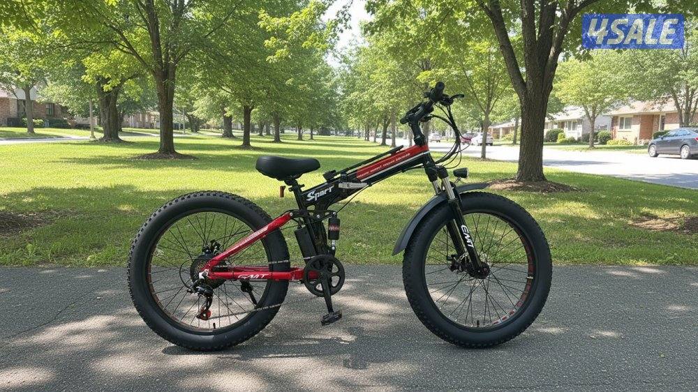 دراجة كهربائية Fat Tire قابلة للطي مطلوب فية 2000