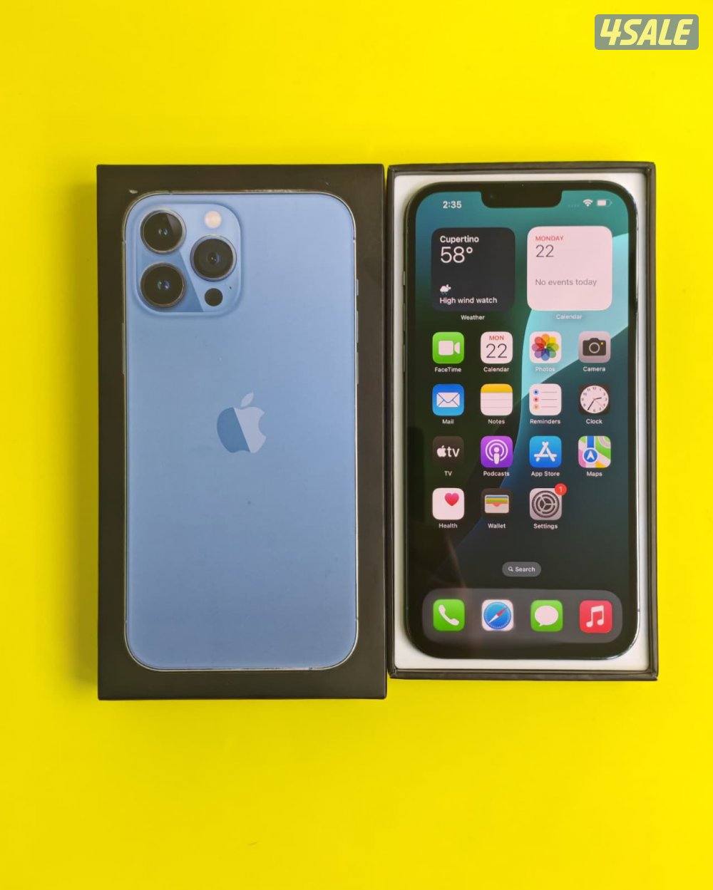ايفون 13 برو ماكس أزرق iPhone 13 Pro Max 1TB Sierra Blue7