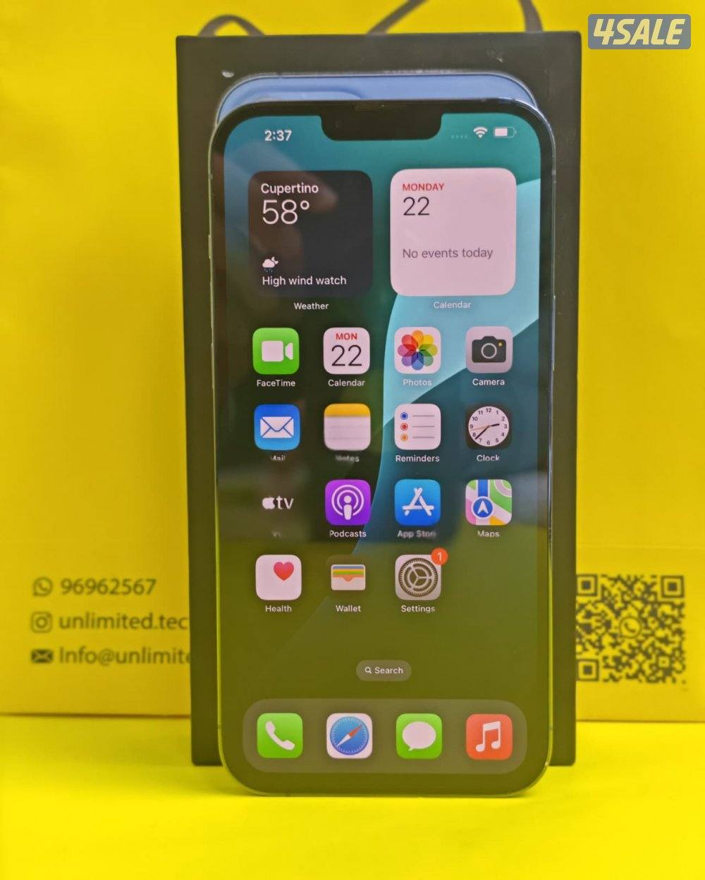 ايفون 13 برو ماكس أزرق iPhone 13 Pro Max 1TB Sierra Blue8