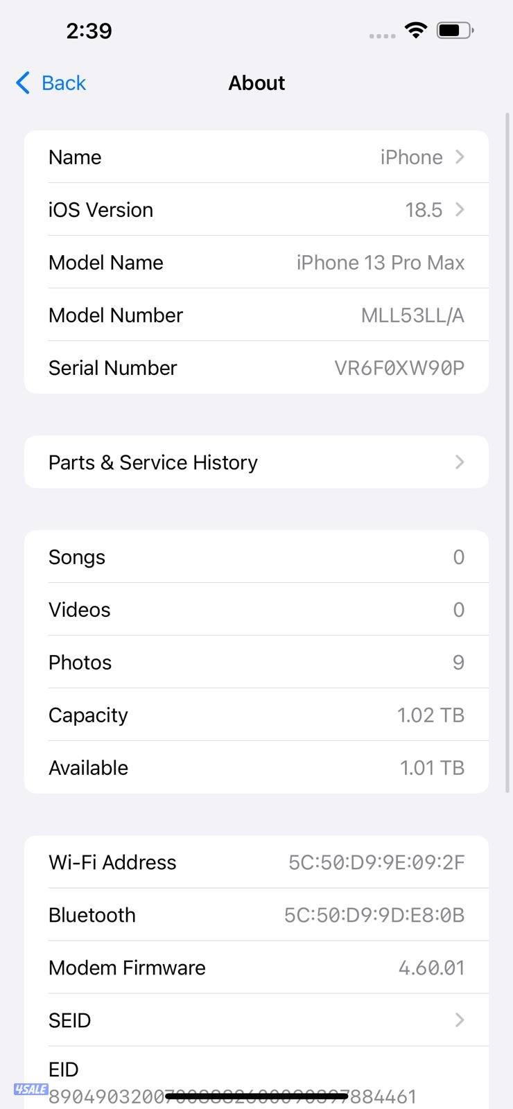 ايفون 13 برو ماكس أزرق iPhone 13 Pro Max 1TB Sierra Blue10