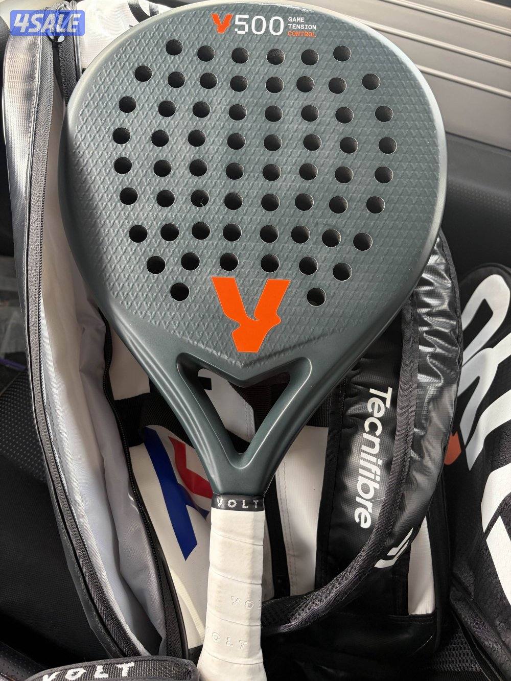 Padel racket volt 500 controlكالجديد مع الجنطه0