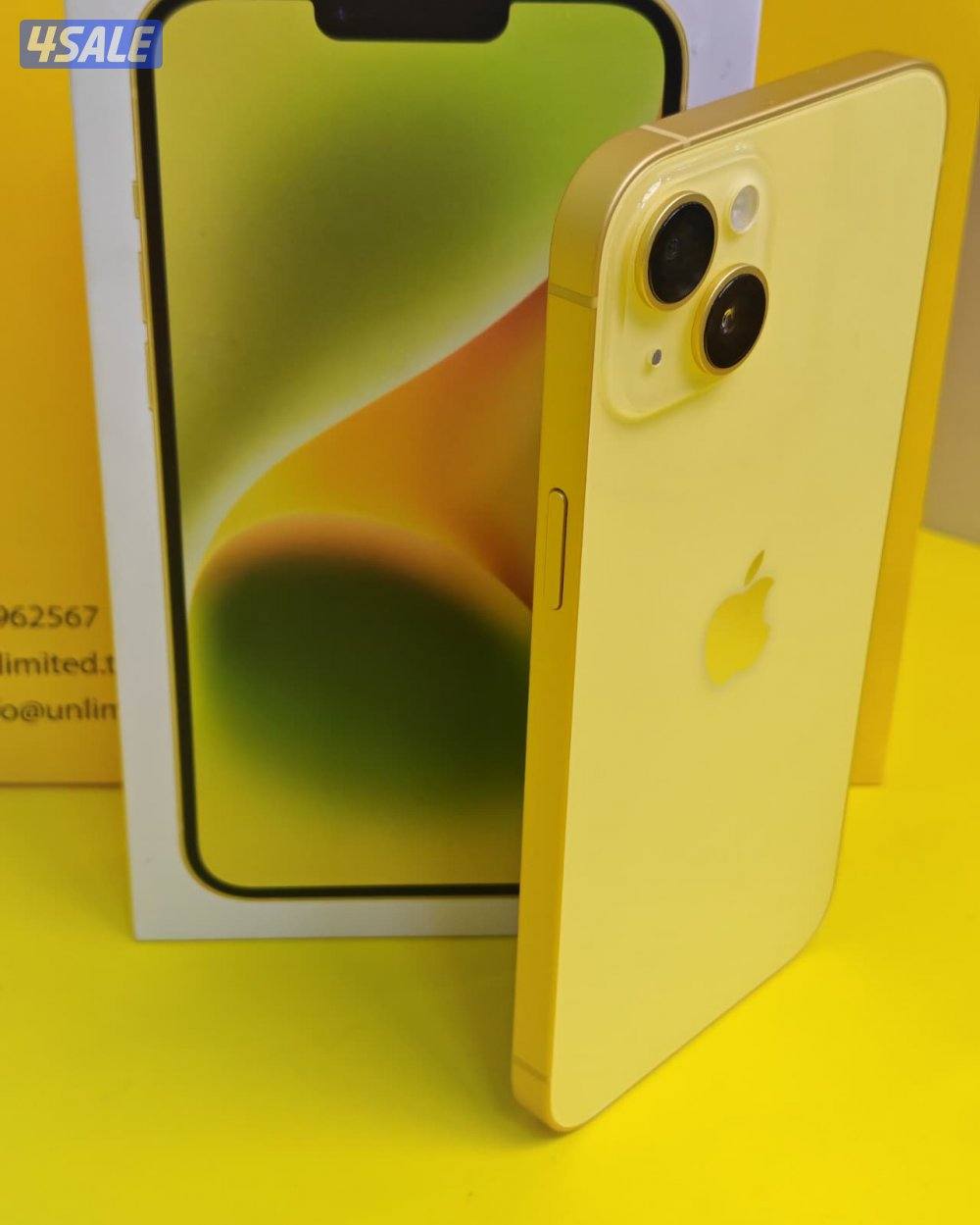 ايفون 14 بلس أصفر iPhone 14 Plus 256GB Yellow1
