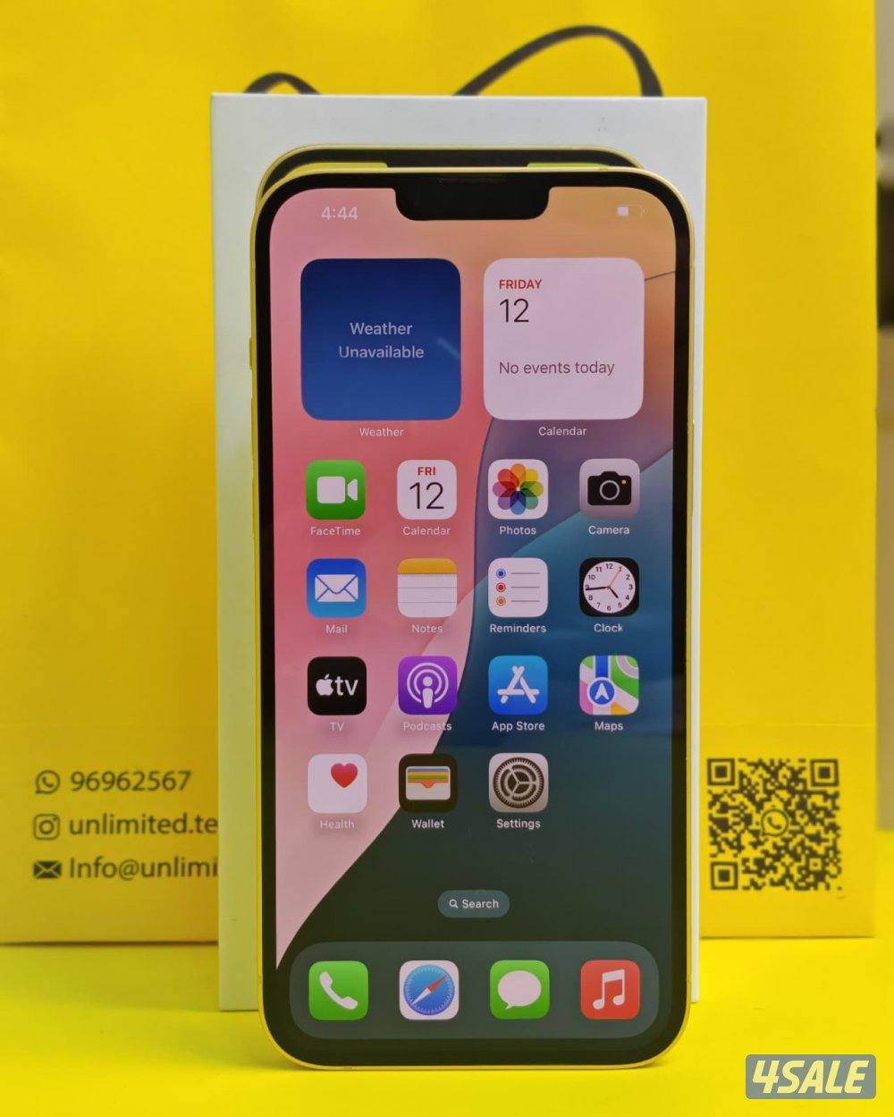 ايفون 14 بلس أصفر iPhone 14 Plus 256GB Yellow4