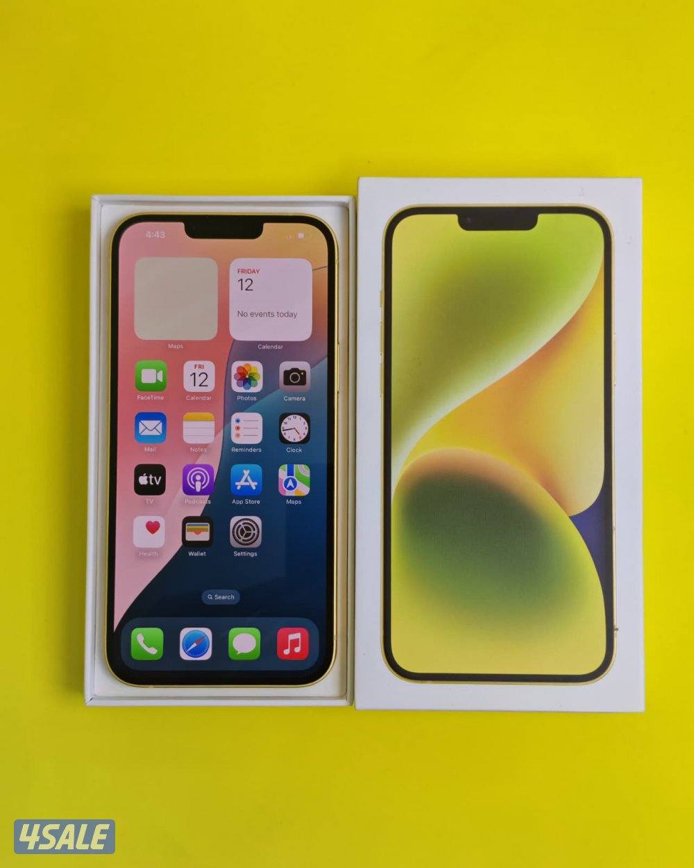 ايفون 14 بلس أصفر iPhone 14 Plus 256GB Yellow6