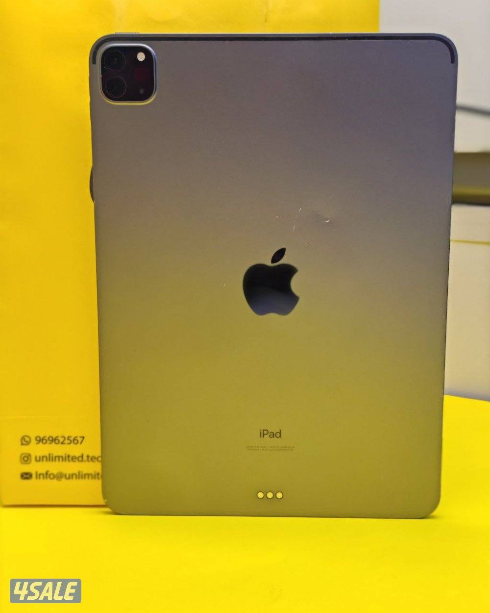 آيباد برو 11 انش رمادي iPad Pro 11-inch 128GB Gray (2nd Gen)2