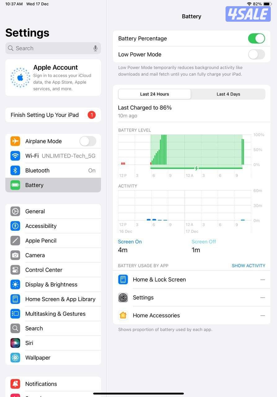 آيباد برو 11 انش رمادي iPad Pro 11-inch 128GB Gray (2nd Gen)10