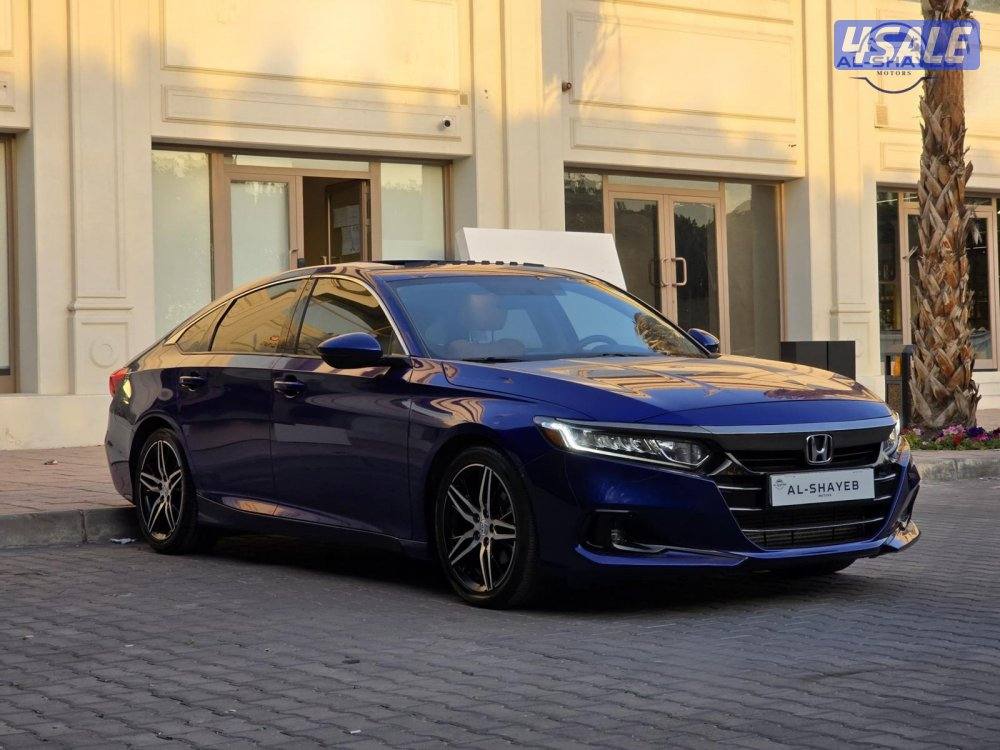 أكورد سبورت 2021 عداد 118 ألف بحالة الوكالة1