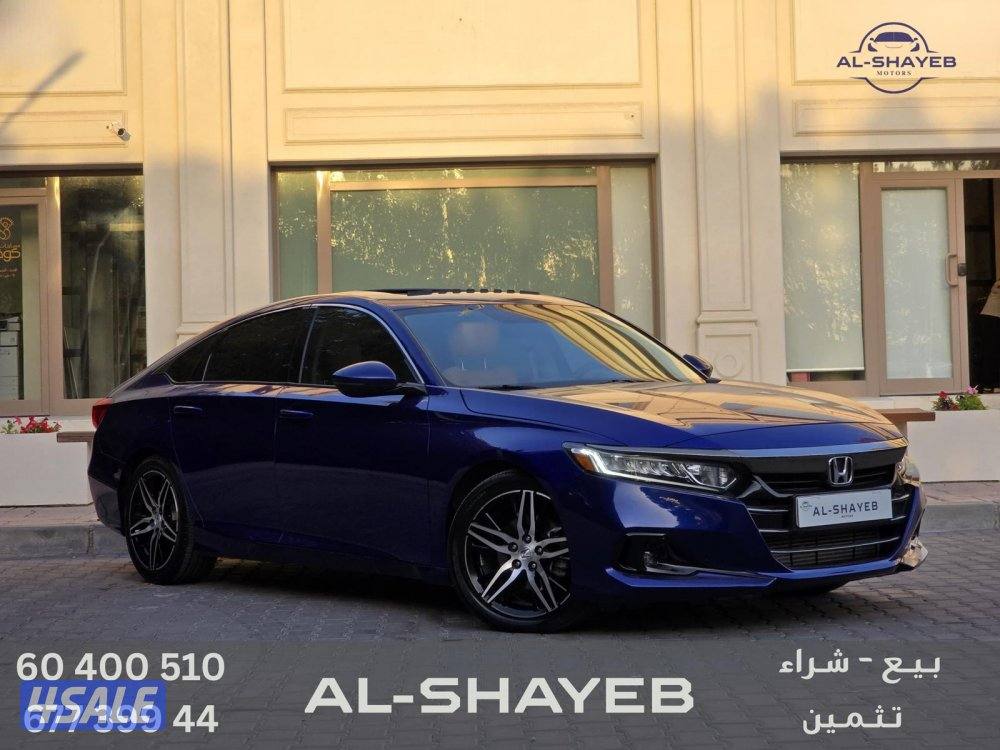 أكورد سبورت 2021 عداد 118 ألف بحالة الوكالة0