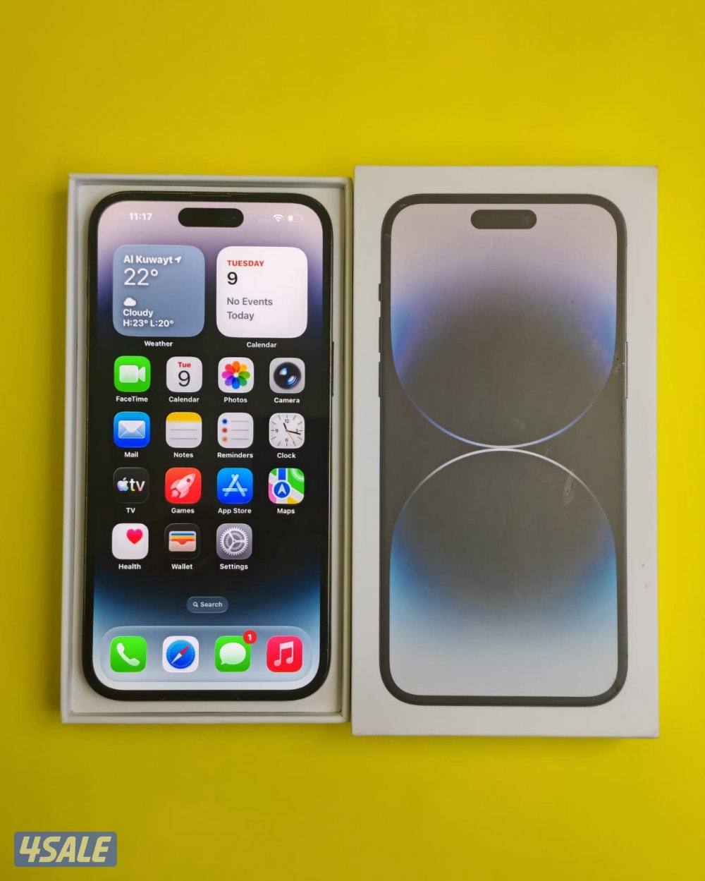 ايفون 14 برو ماكس أسود iPhone 14 Pro Max 128GB Space Black7