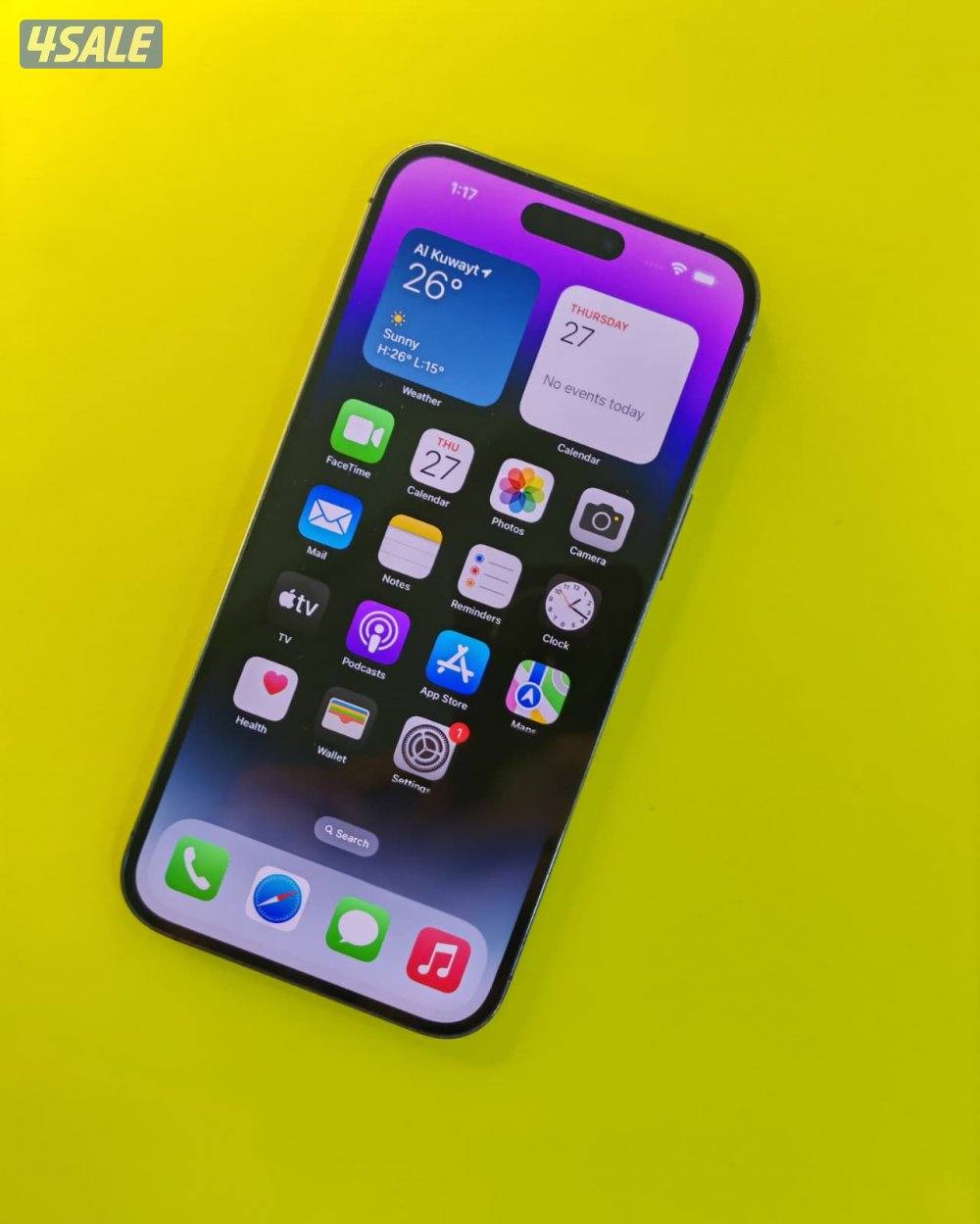 ايفون 14 برو ماكس بنفسجي iPhone 14 Pro Max 256GB Deep Purple4