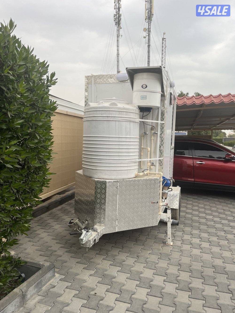 للبيع حمام متنقل  مع كامل اغراضه جاهز للاستعمام4