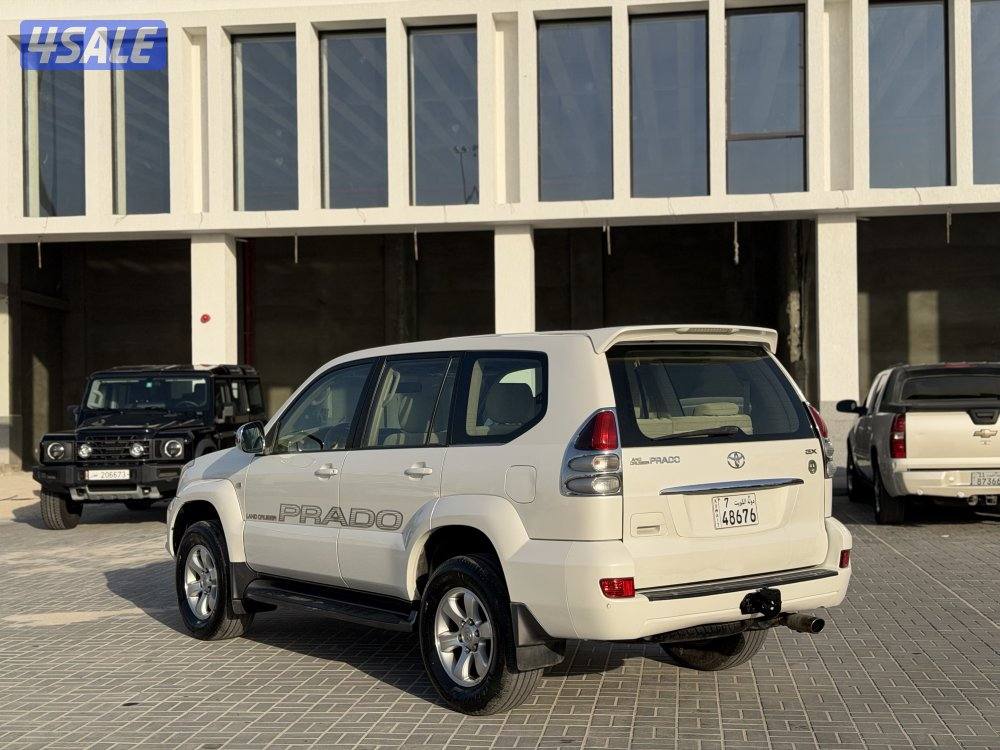 برادو GX موديل 2006 عداد 291 الف سيرفس وكاله صبغ الوكاله بحالة الوكاله1