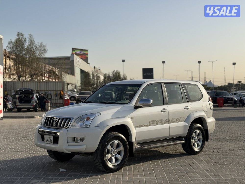 برادو GX موديل 2006 عداد 291 الف سيرفس وكاله صبغ الوكاله بحالة الوكاله0