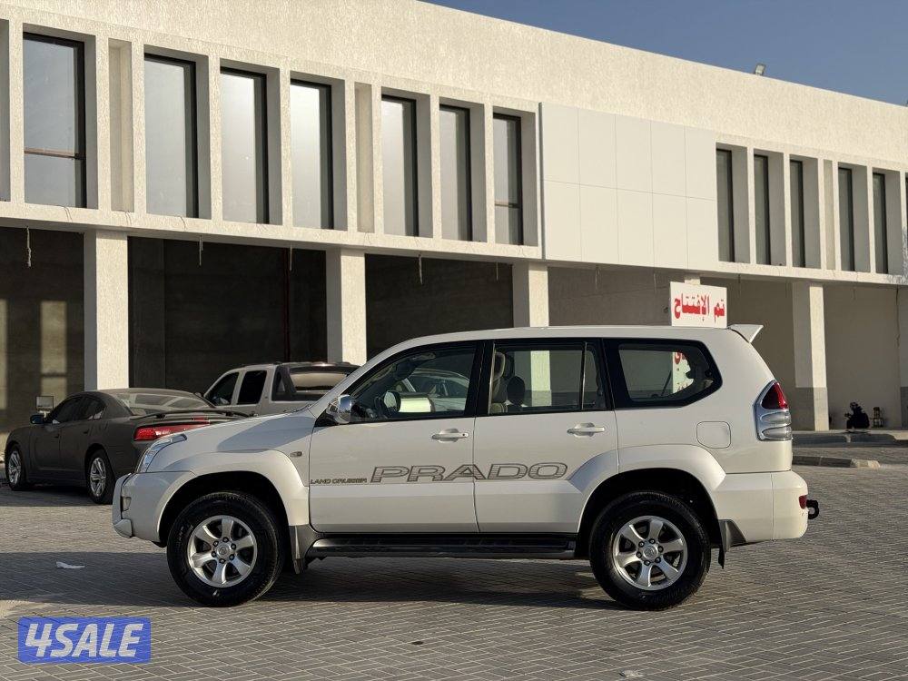 برادو GX موديل 2006 عداد 291 الف سيرفس وكاله صبغ الوكاله بحالة الوكاله2