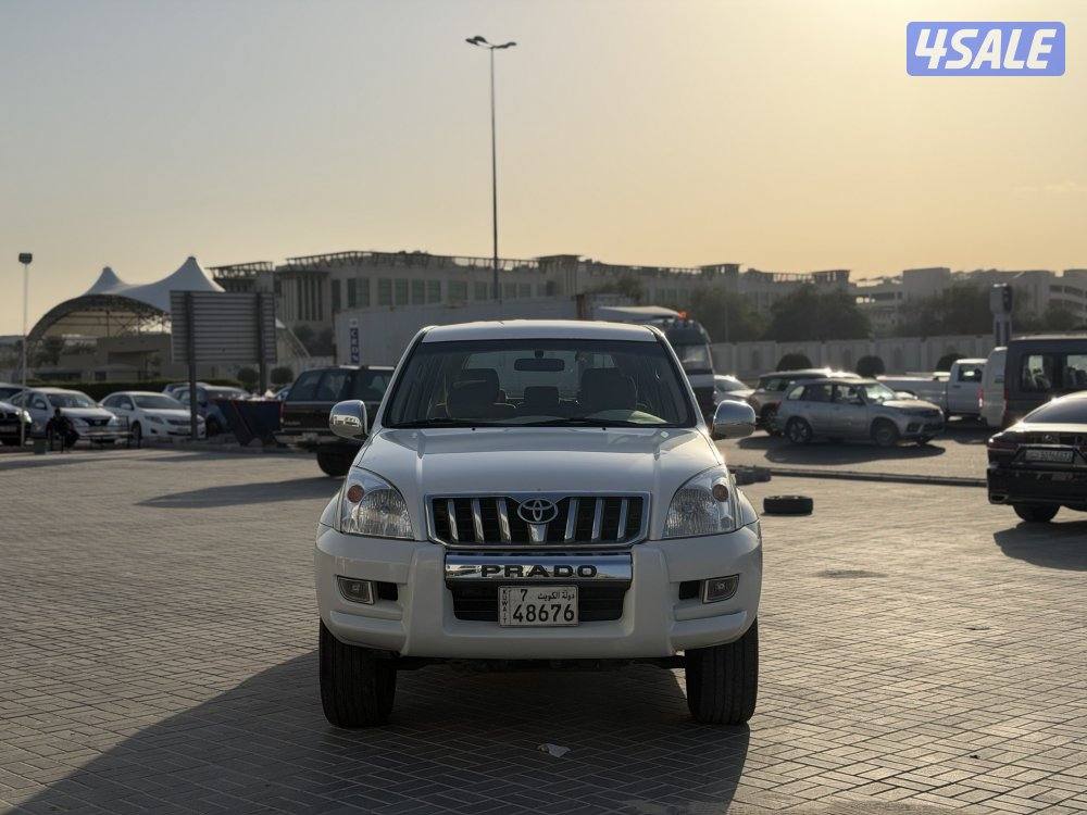 برادو GX موديل 2006 عداد 291 الف سيرفس وكاله صبغ الوكاله بحالة الوكاله3