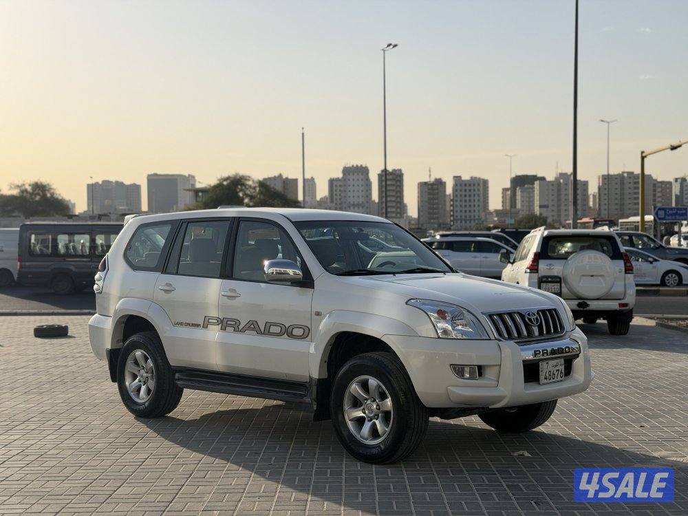 برادو GX موديل 2006 عداد 291 الف سيرفس وكاله صبغ الوكاله بحالة الوكاله4