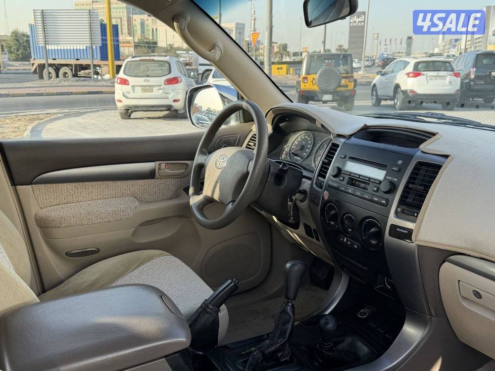 برادو GX موديل 2006 عداد 291 الف سيرفس وكاله صبغ الوكاله بحالة الوكاله10