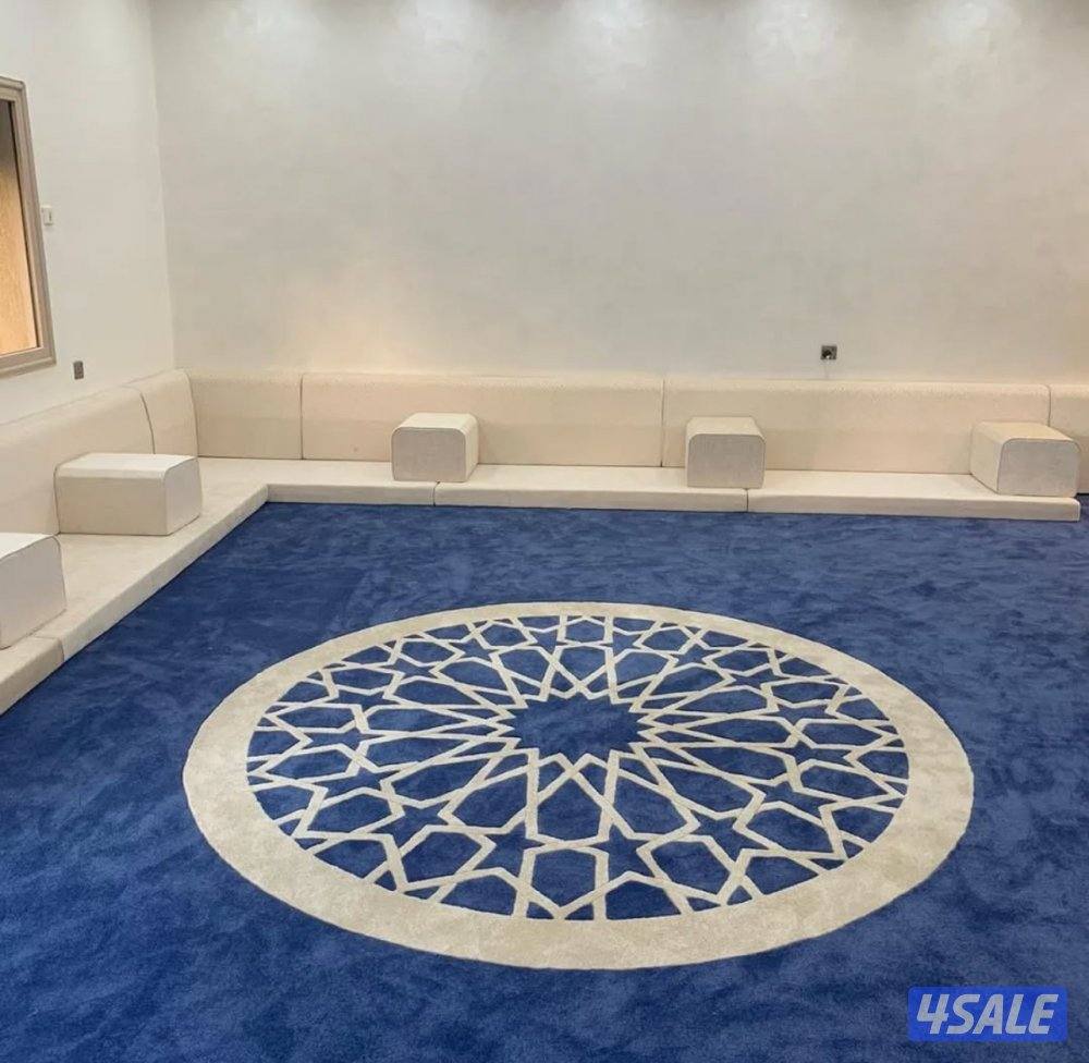 تركيب سجاد تركي ساده ومشجر +مساند ظهر5