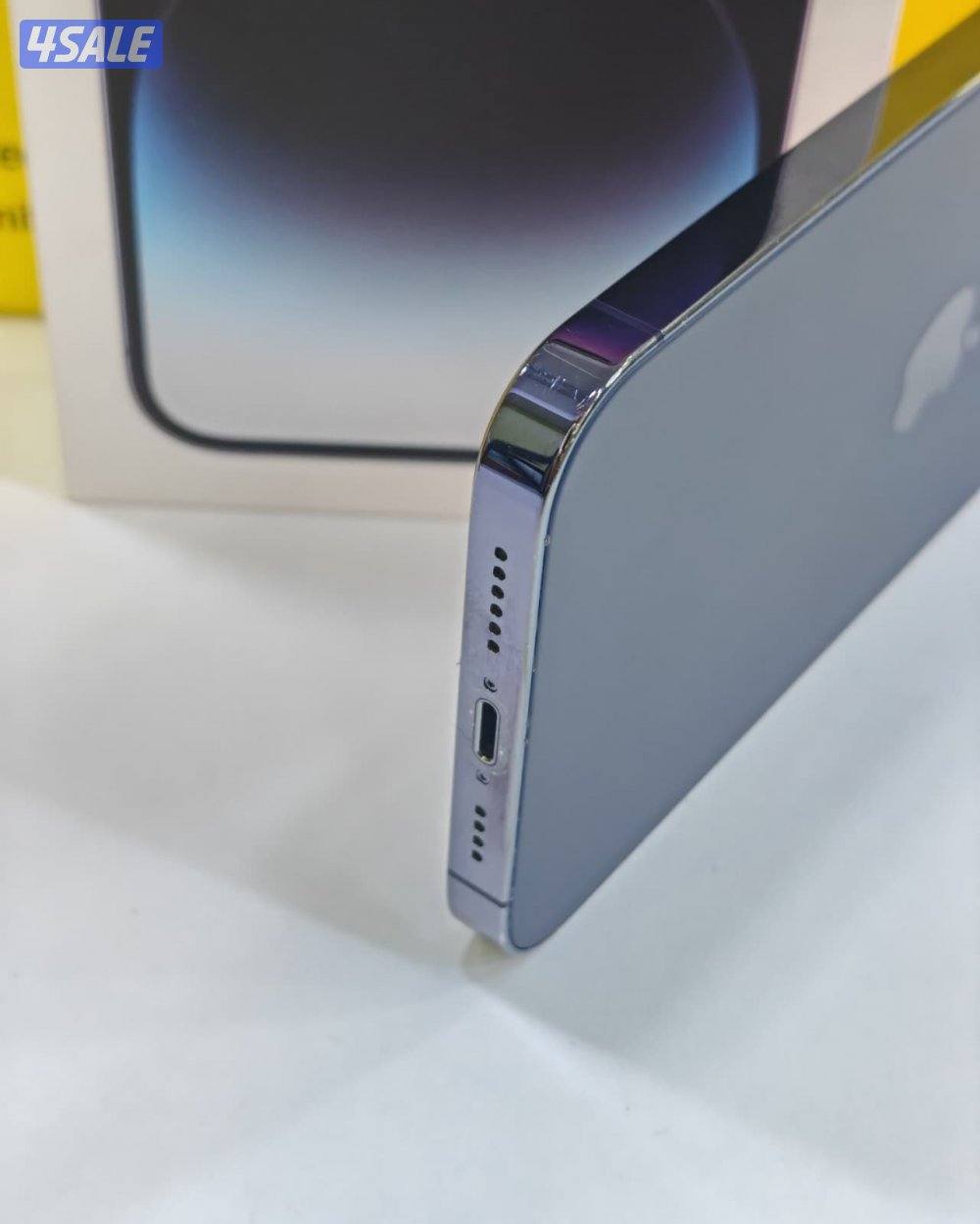 ايفون 14 برو ماكس بنفسجي iPhone 14 Pro Max 256GB Purple Battery 100%3