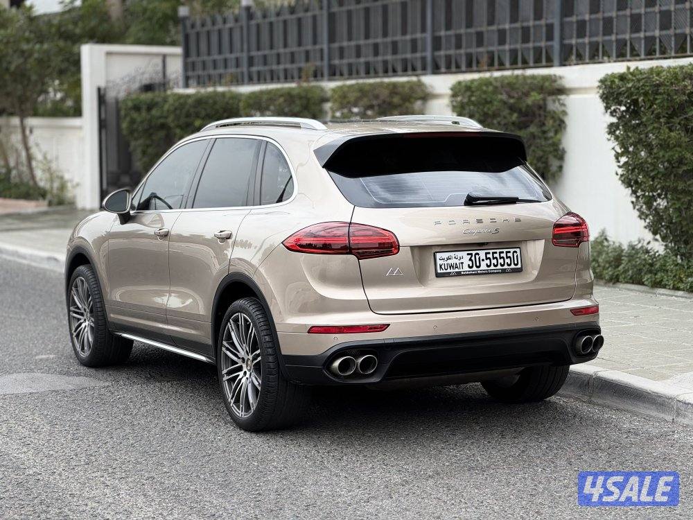 بورش - كايين S موديل 2015 عداد 80 الدرجة الأولى بهبهاني صبغ وكالة3